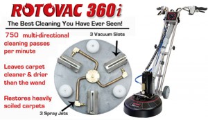 rotovac carpet cleaning